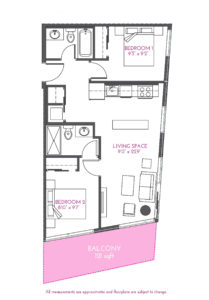 2 Bed, 2 Bath Condo under $400k in Calgary